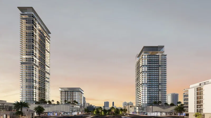 Exterior at Sky Hills Residence 3 in JVC (Jumeirah Village Circle) Dubai