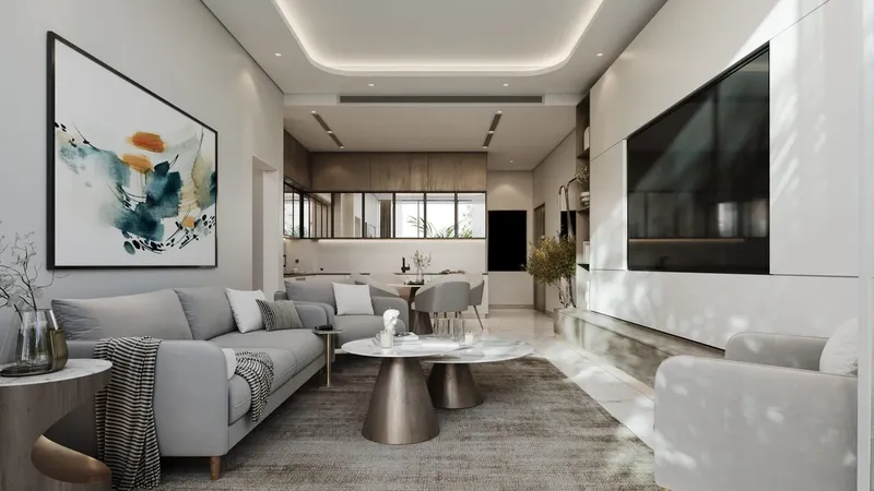 Interior at Sky Hills Residence 3 in JVC (Jumeirah Village Circle) Dubai