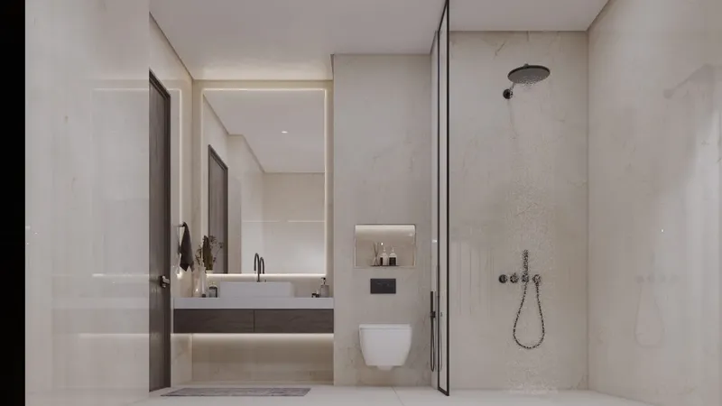 Interior at Sky Hills Residence 3 in JVC (Jumeirah Village Circle) Dubai