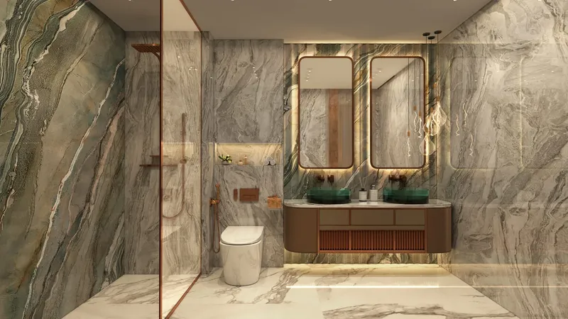 Interior at Sky Vista in JVC (Jumeirah Village Circle) Dubai