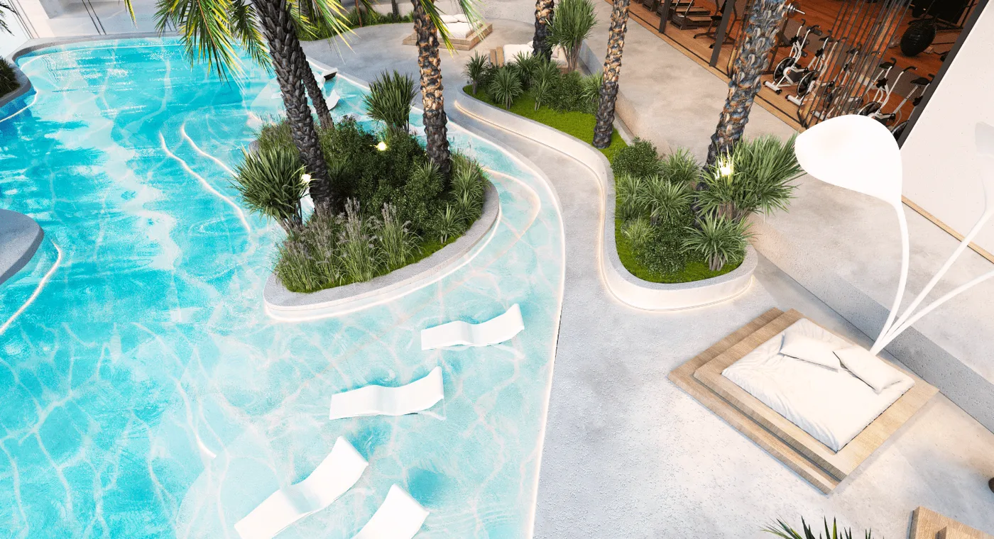 Sky Vista Luxury Pool amenity image at Sky Vista