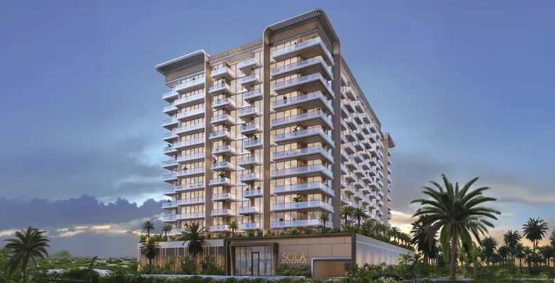 Exterior at Sola Residences in Jebel Ali Village Dubai