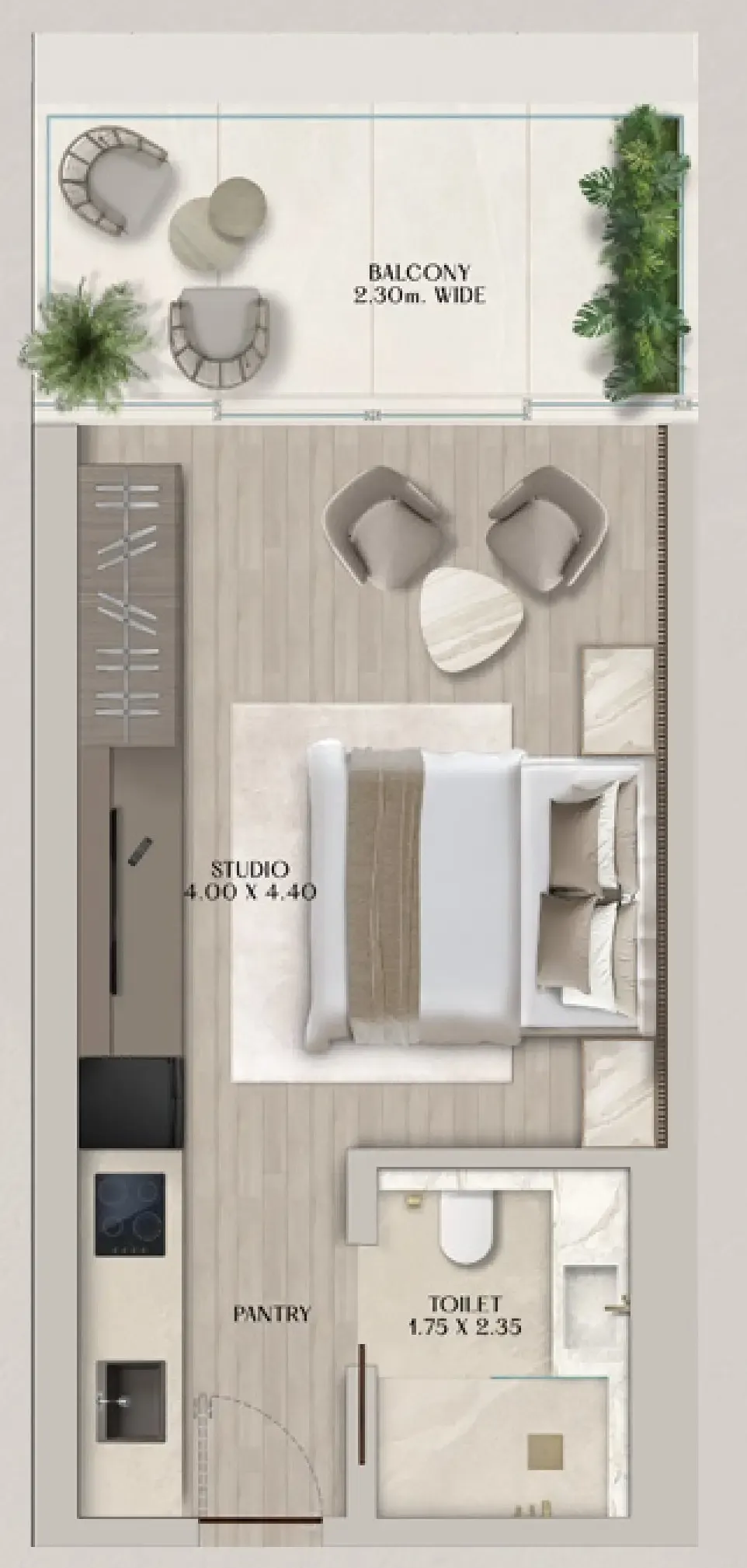 Al Huzaifa Properties Soléva Beach Residences floor plan