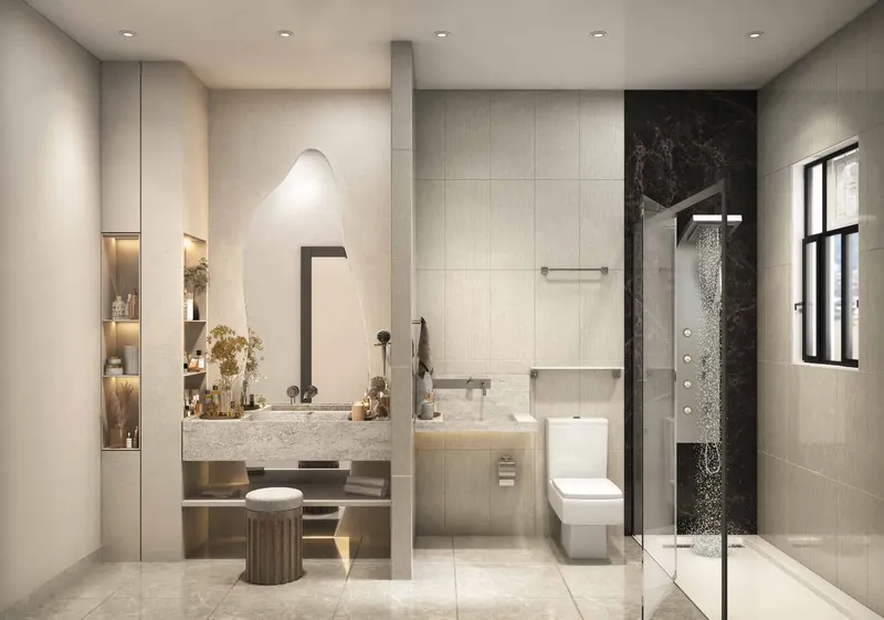 Interior at Sunbliss Residences in Al Furjan Dubai
