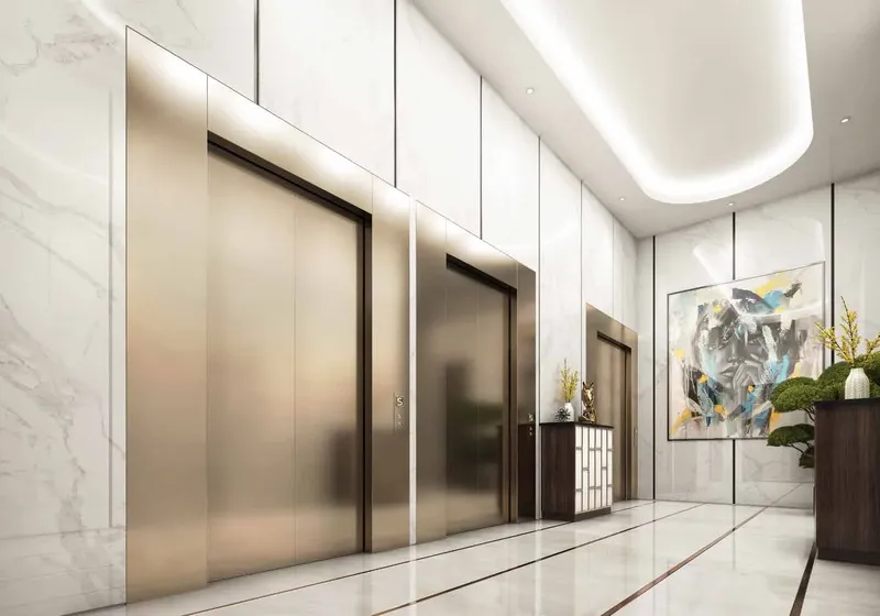 Lobby at Sunbliss Residences in Al Furjan Dubai