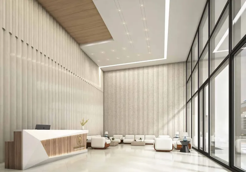 Lobby at Sunbliss Residences in Al Furjan Dubai