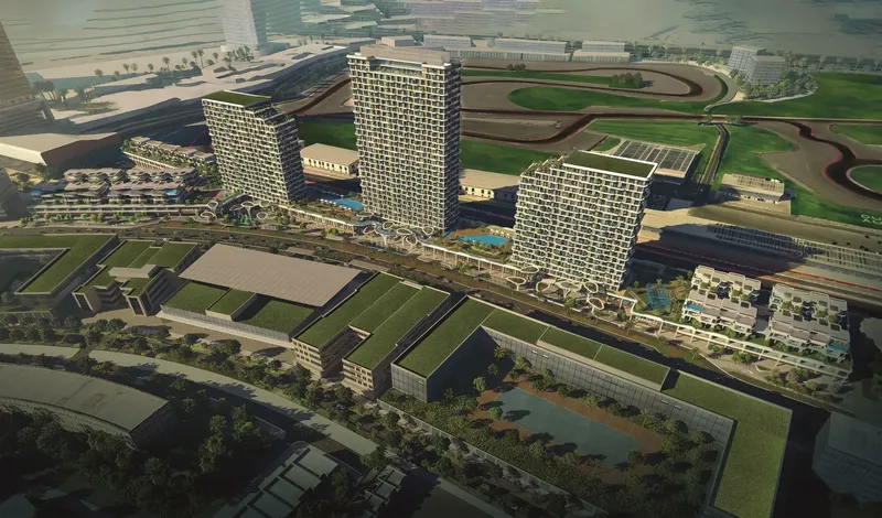 Exterior at Takaya in Dubai Motor City