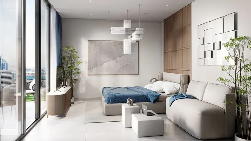 Interior at TETR1S Tower in JVC (Jumeirah Village Circle) Dubai