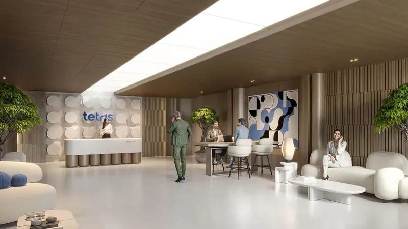 Lobby at TETR1S Tower in JVC (Jumeirah Village Circle) Dubai