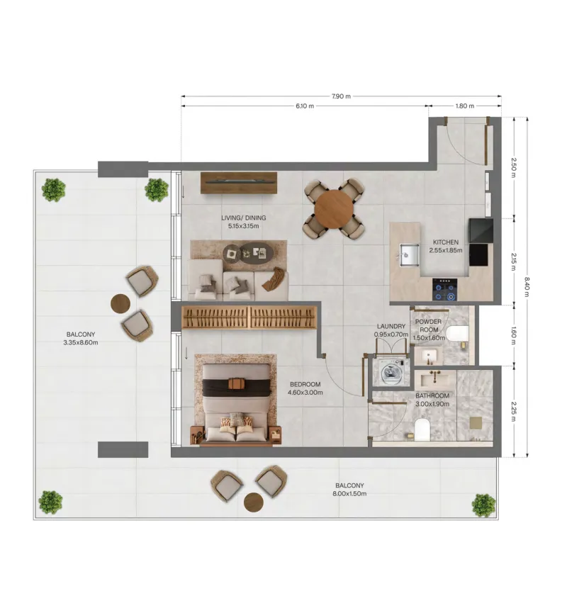 Imtiaz Development The Archive floor plan