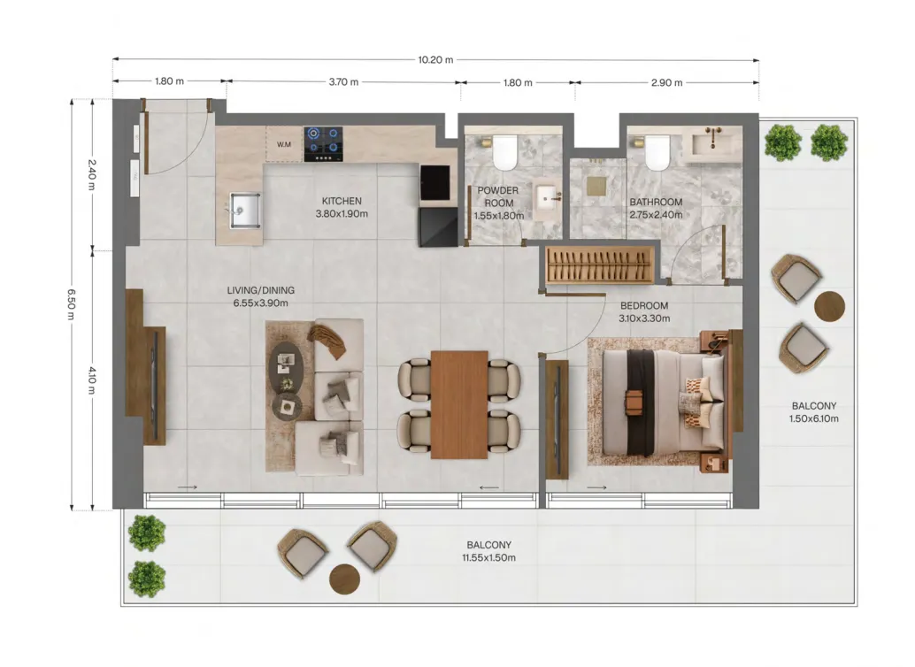 Imtiaz Development The Archive floor plan