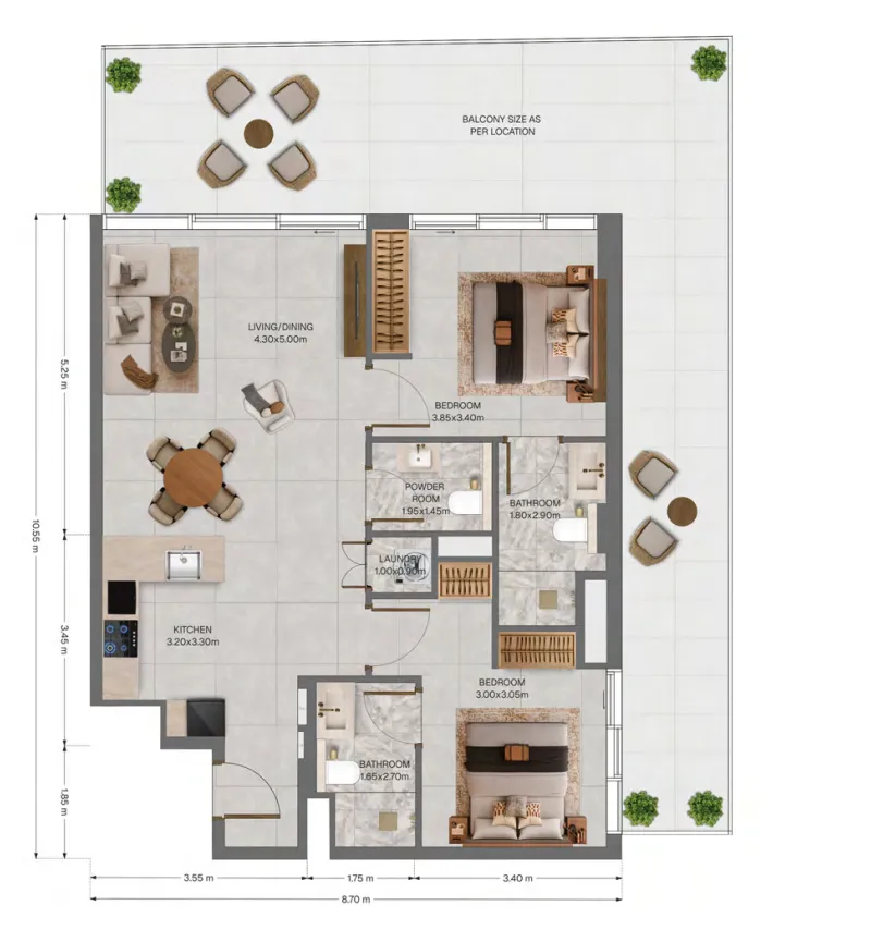 Imtiaz Development The Archive floor plan