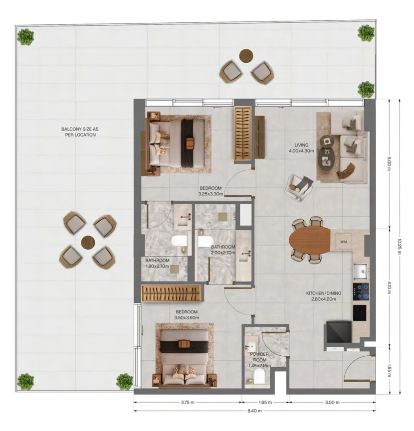 Imtiaz Development The Archive floor plan