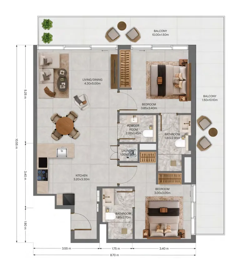 Imtiaz Development The Archive floor plan
