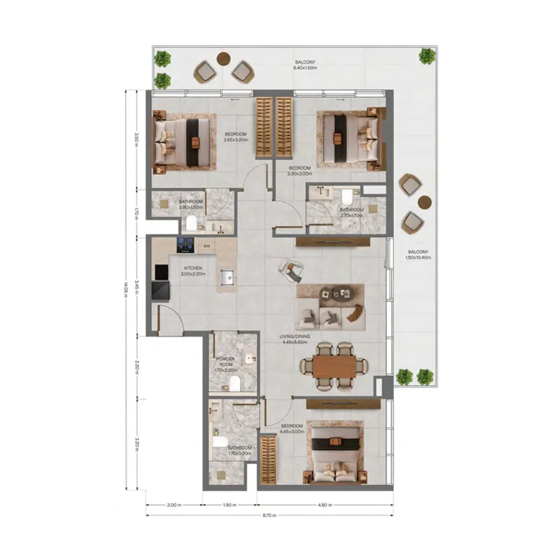 Imtiaz Development The Archive floor plan