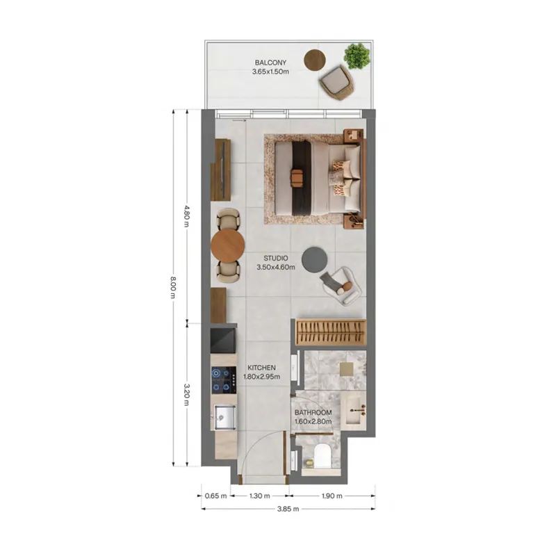Imtiaz Development The Archive floor plan