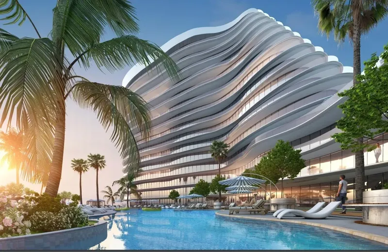 Exterior at The Beach Residence in Al Marjan Island Ras Al Khaimah