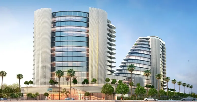 Exterior at The Beach Residence in Al Marjan Island Ras Al Khaimah