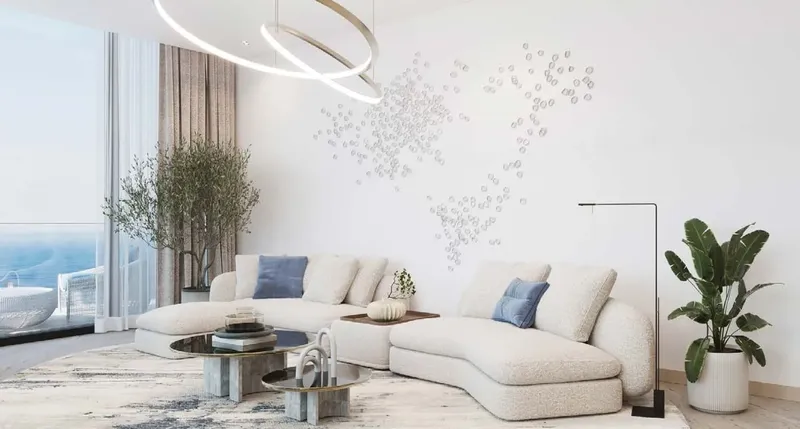 Interior at The Beach Residence in Al Marjan Island Ras Al Khaimah