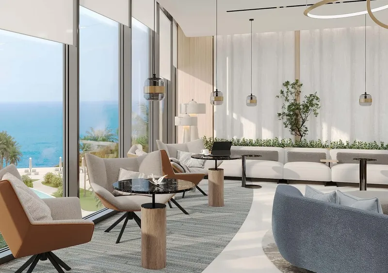 Interior at The Beach Residence in Al Marjan Island Ras Al Khaimah
