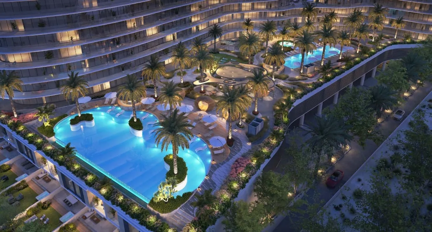 Swimming Pool amenity image at The Beach Residence