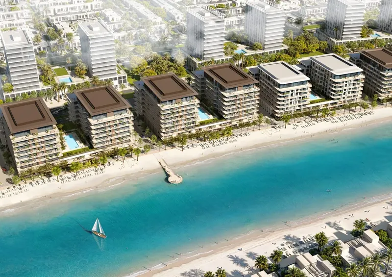 Exterior at The Blue Beach Residence in Al Hamriya Sharjah