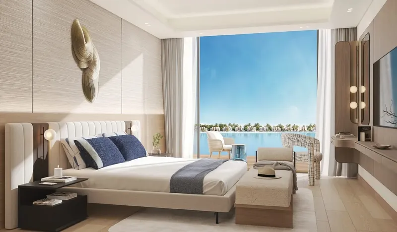 Interior at The Blue Beach Residence in Al Hamriya Sharjah
