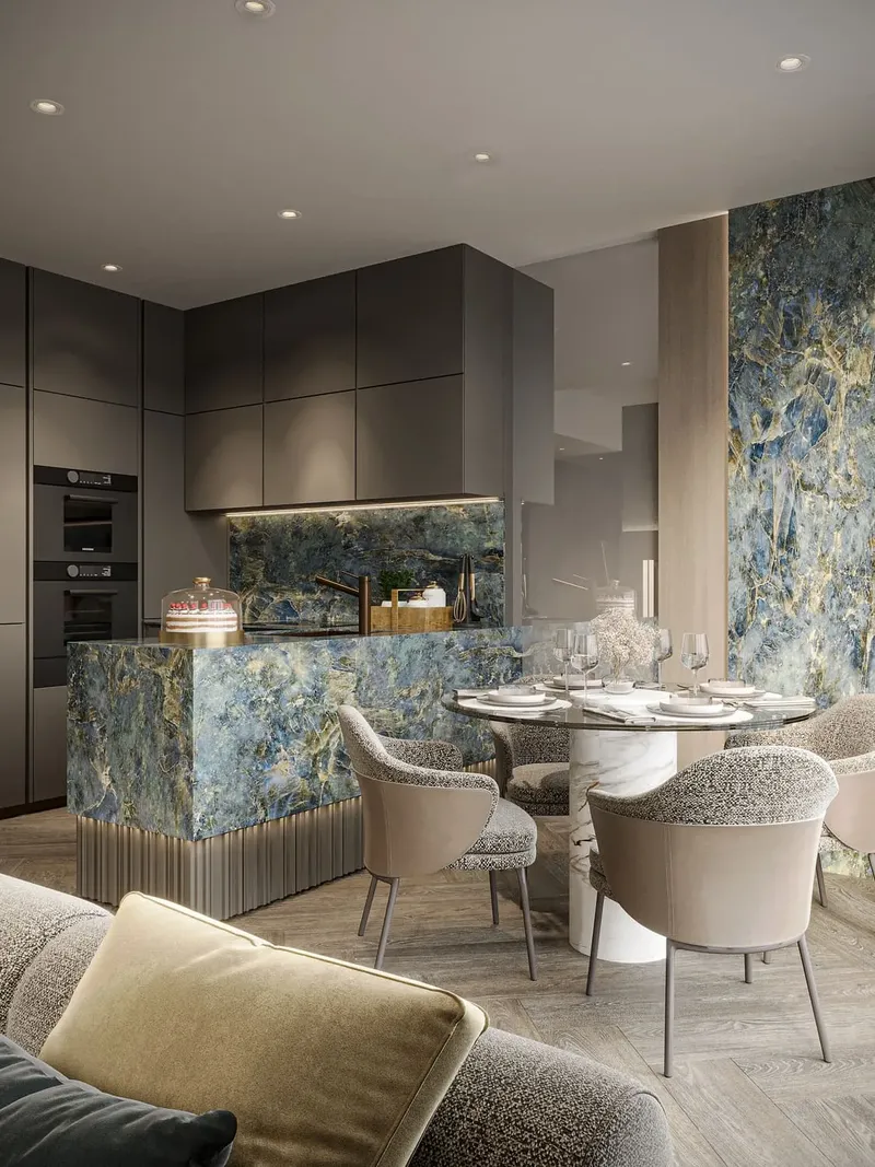 Interior at The Central Downtown in Arjan Dubai