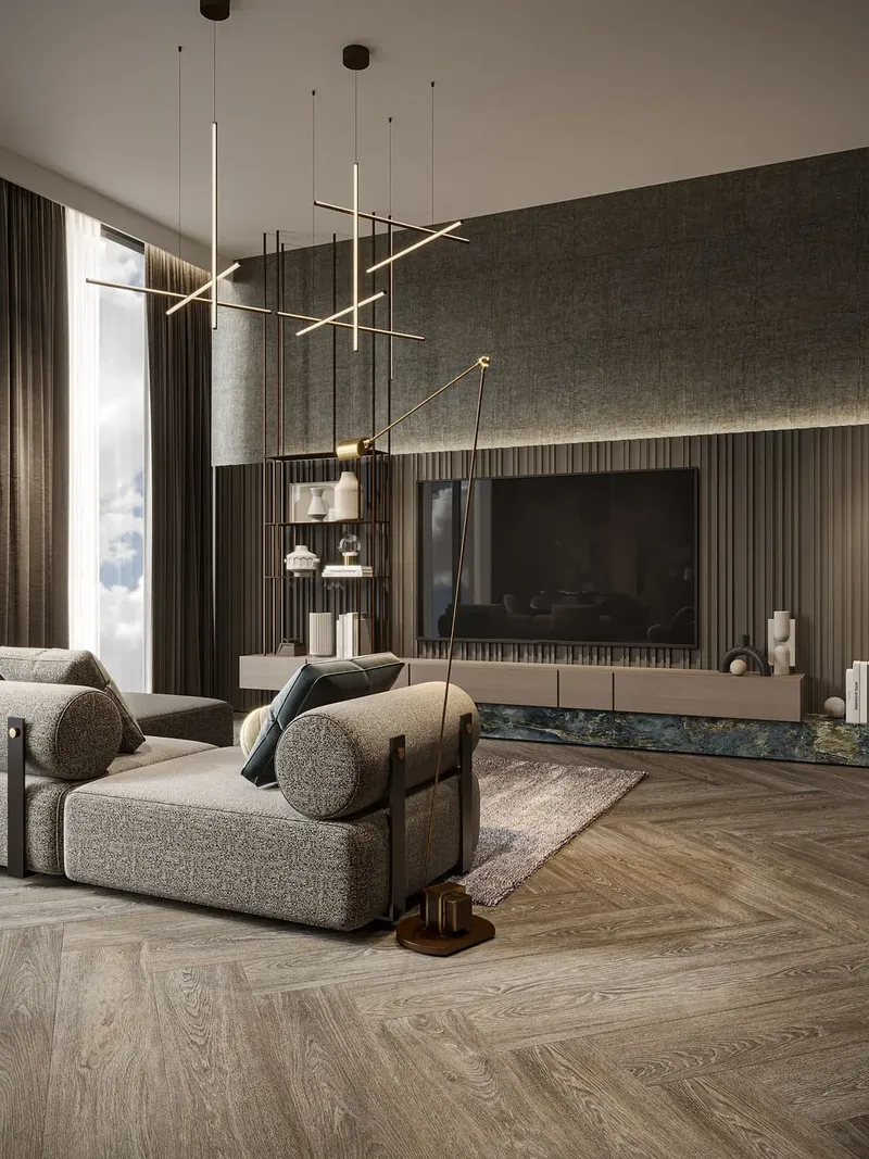 Interior at The Central Downtown in Arjan Dubai