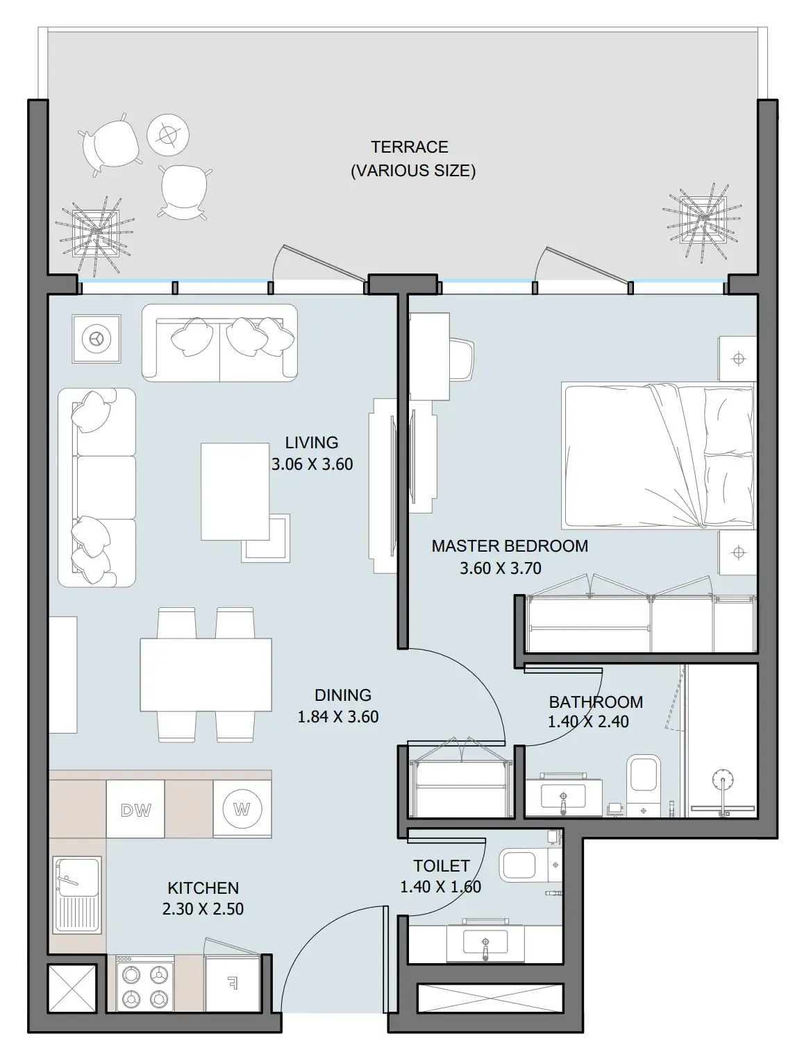 Reportage Properties The District floor plan