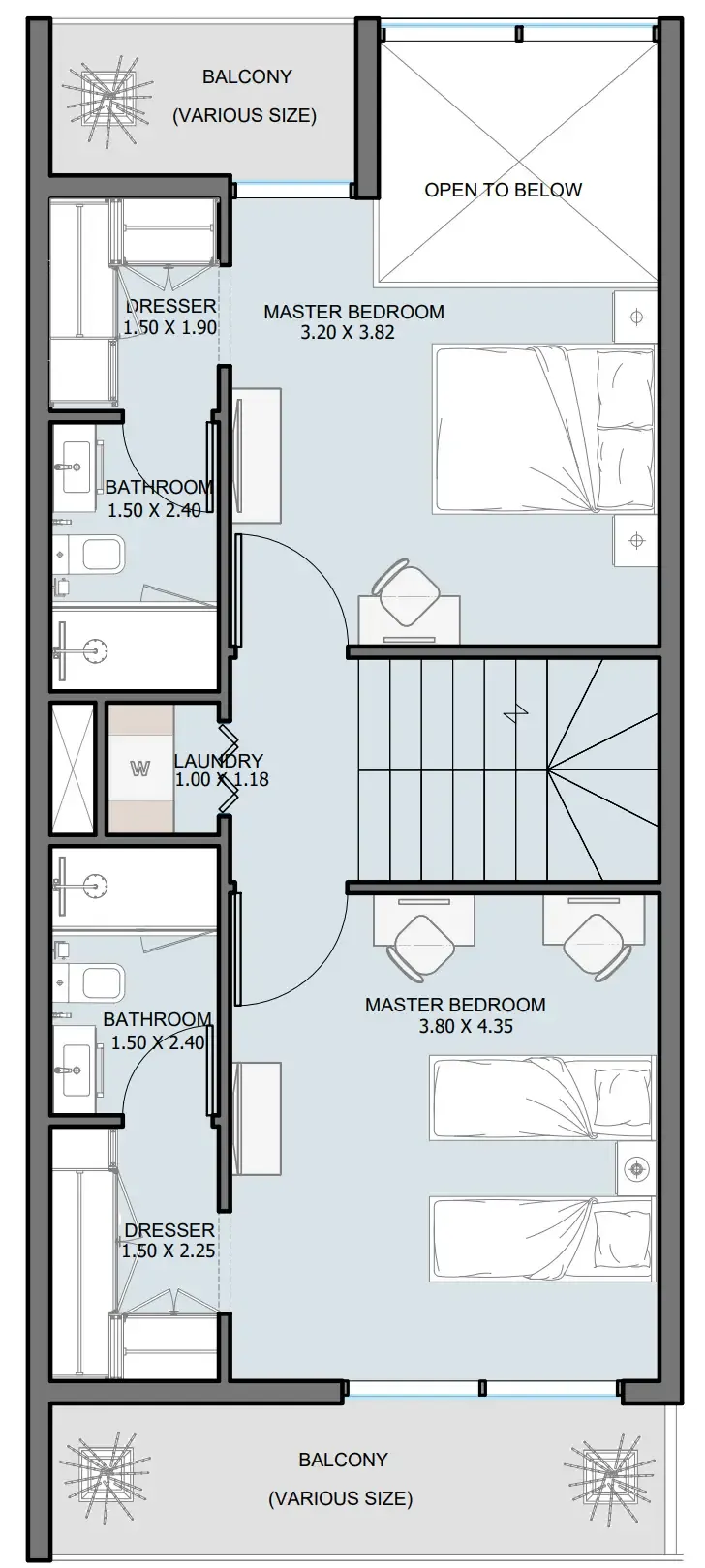 Reportage Properties The District floor plan
