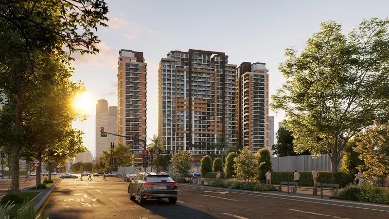 Exterior at The District in Reem Island Abu Dhabi