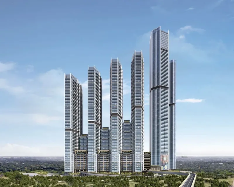 Exterior at The Eden at Sobha Central in Sobha Central Dubai