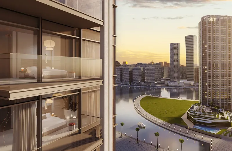 Exterior at The Edge in Business Bay Dubai