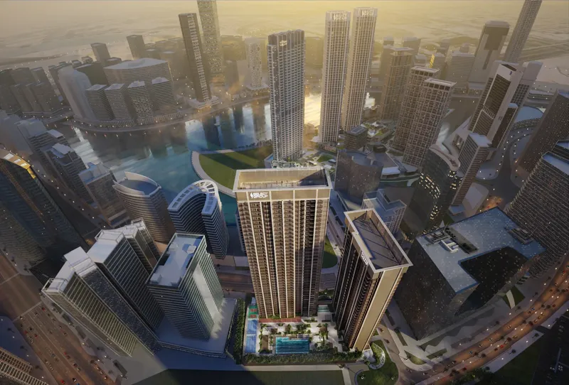 Exterior at The Edge in Business Bay Dubai