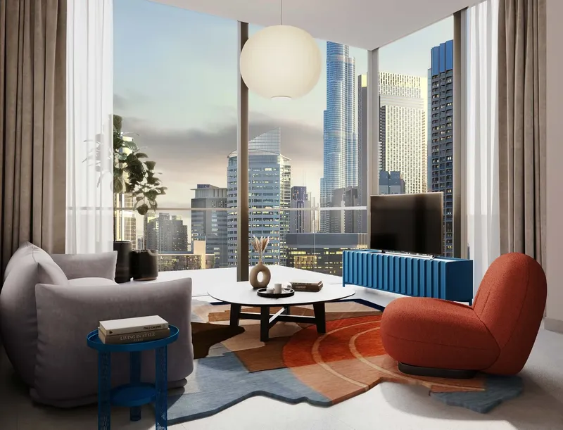 Interior at The Edge in Business Bay Dubai