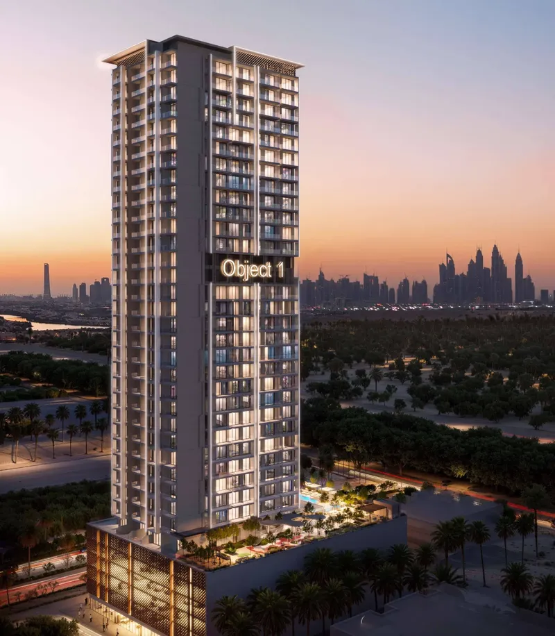 Exterior at The F1FTH Tower in JVC (Jumeirah Village Circle) Dubai