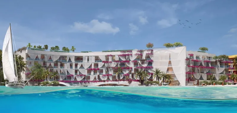 Exterior at The Heart of Europe - Marbella Resort Hotel, Vignette Collection in World of Islands Dubai