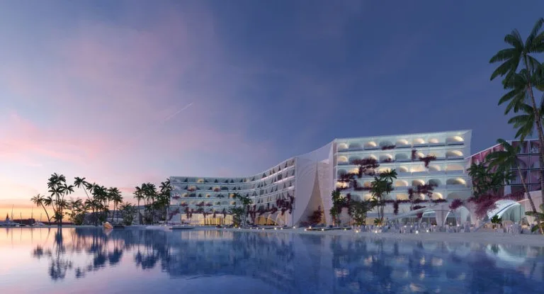 Exterior at The Heart of Europe - Marbella Resort Hotel, Vignette Collection in World of Islands Dubai