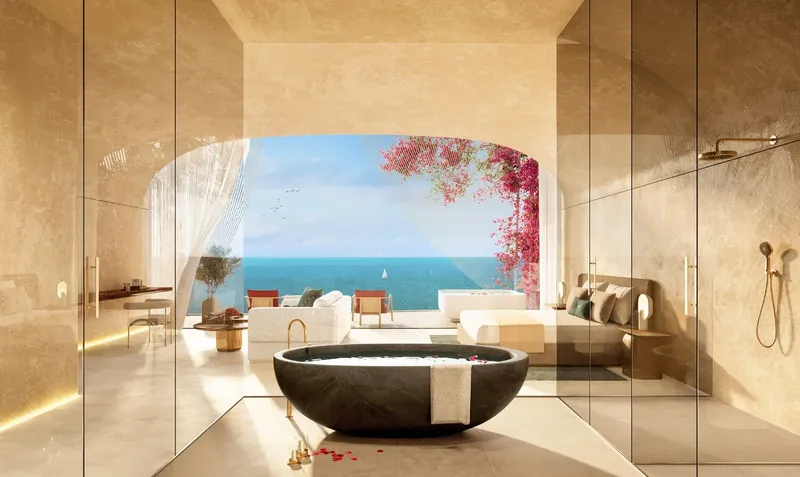 Interior at The Heart of Europe - Marbella Resort Hotel, Vignette Collection in World of Islands Dubai