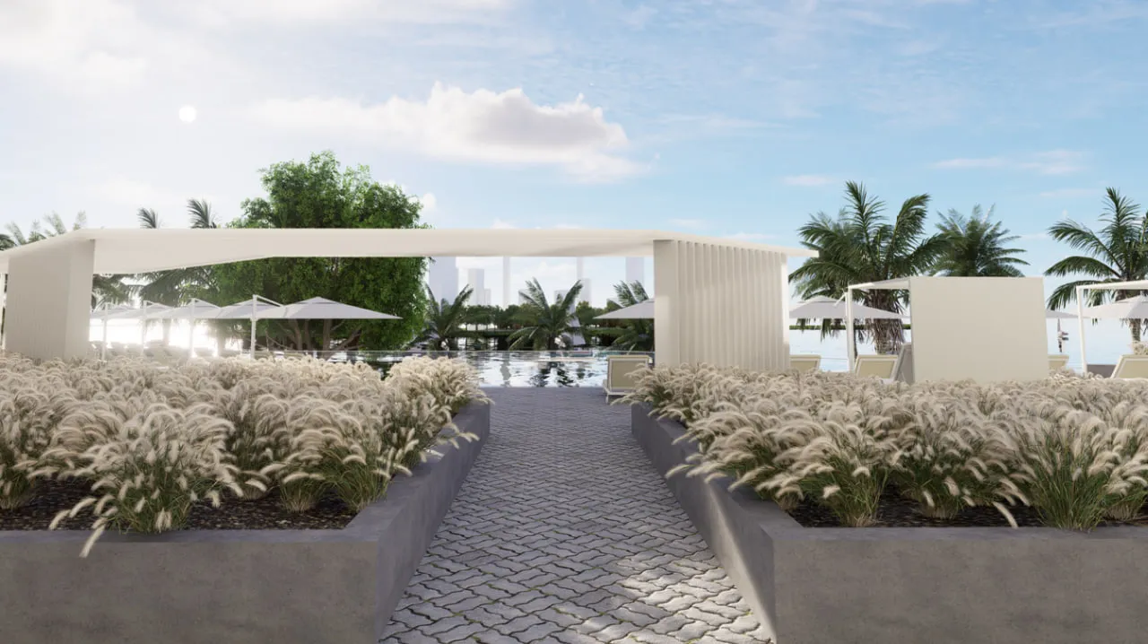 Walking Area amenity image at The Icon Tower
