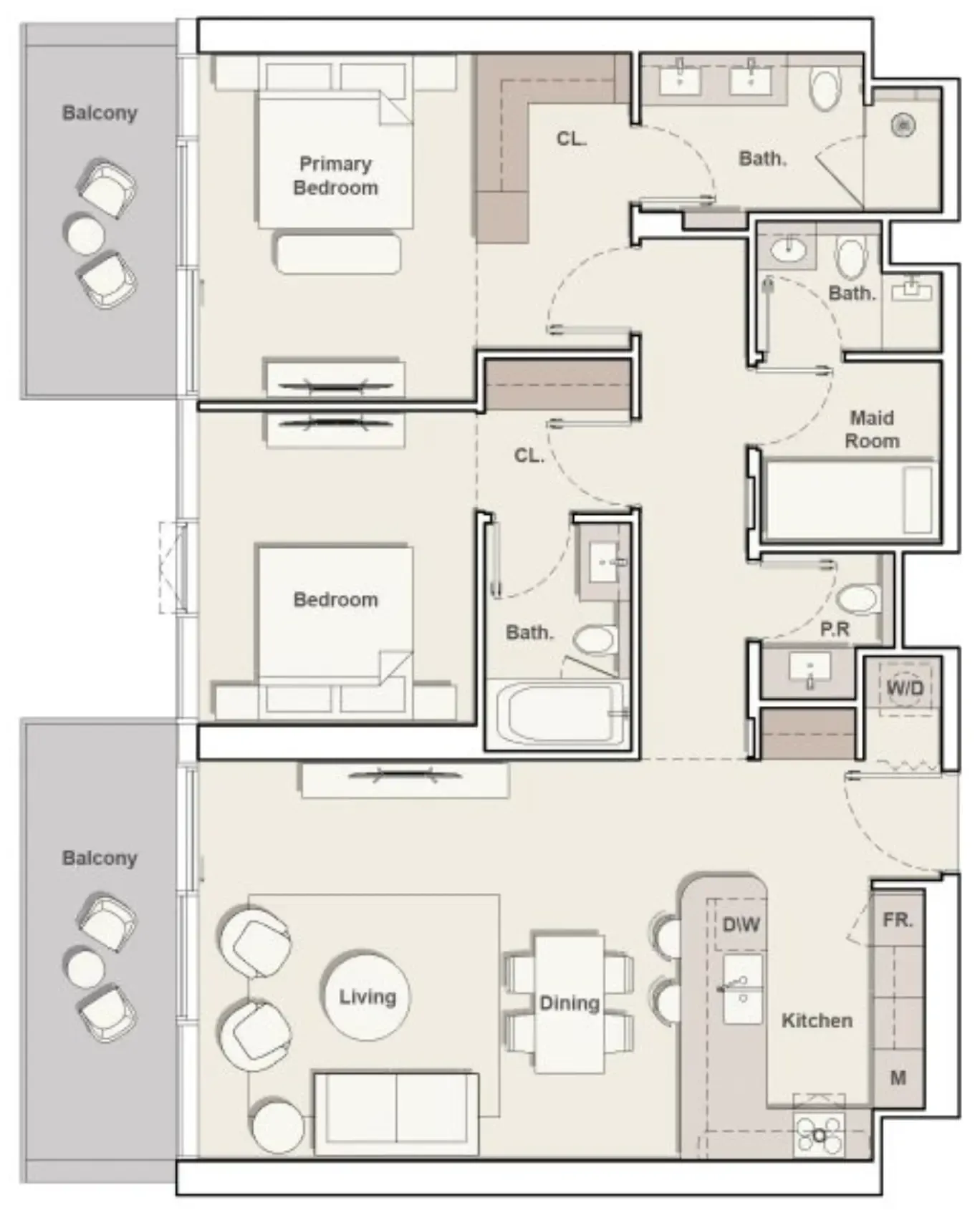 Ellington The Meriva Collection floor plan