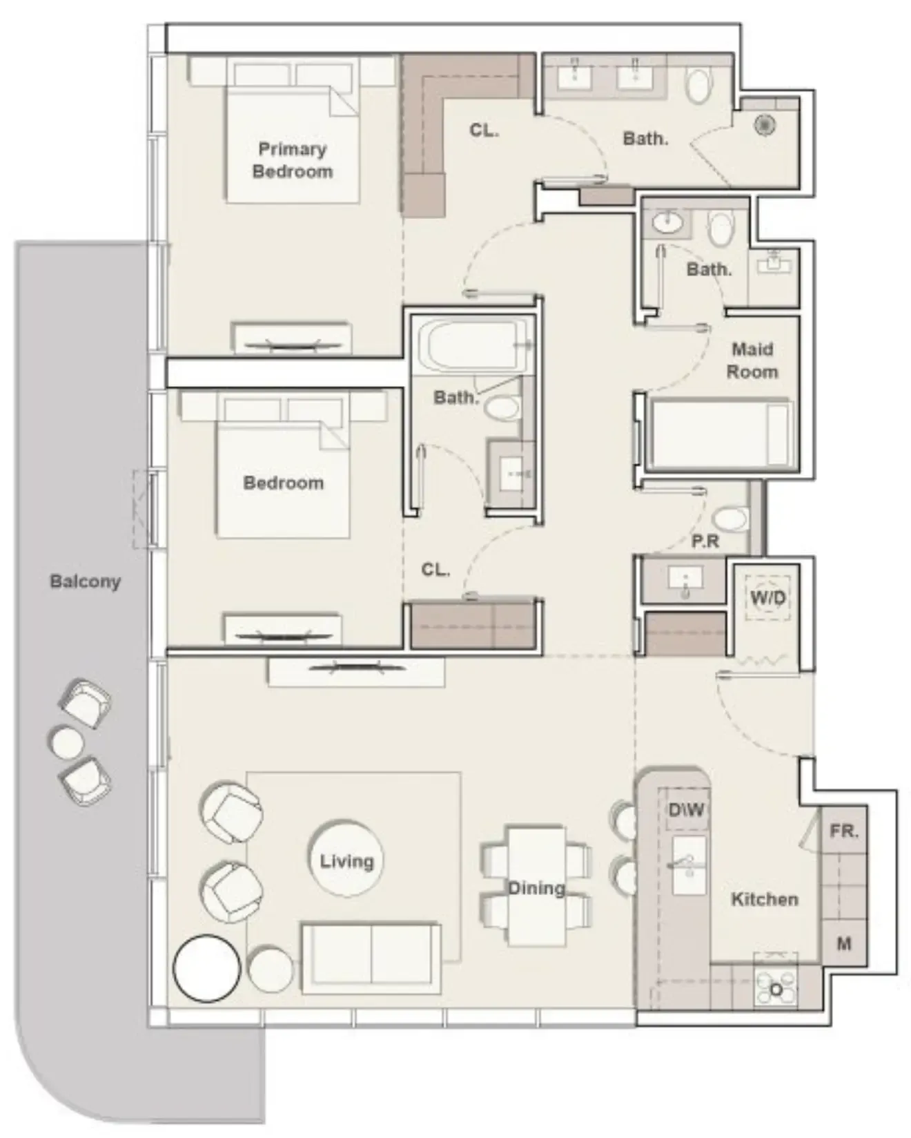 Ellington The Meriva Collection floor plan