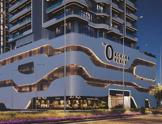 Exterior at The Orchard Place Tower C in JVC (Jumeirah Village Circle) Dubai