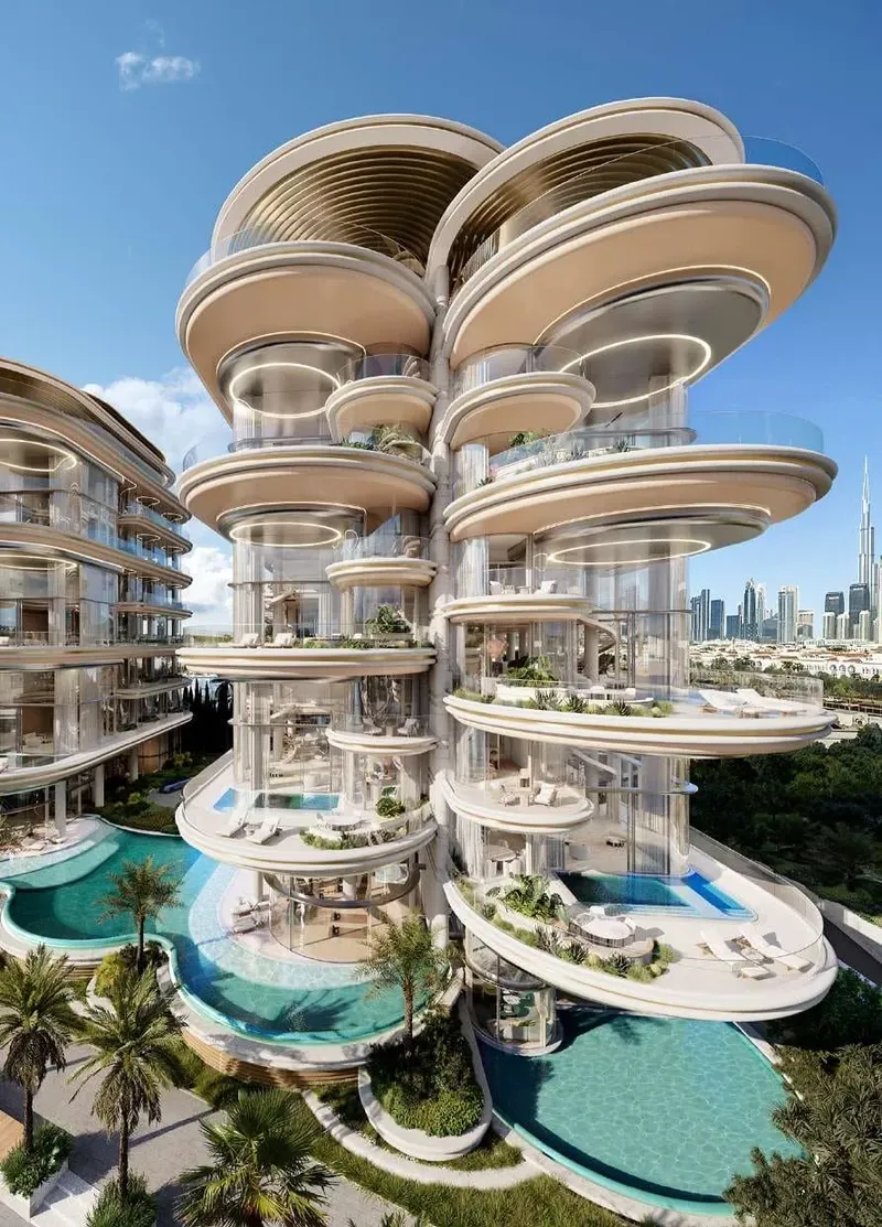 Exterior at The Rings in Jumeirah Second Dubai