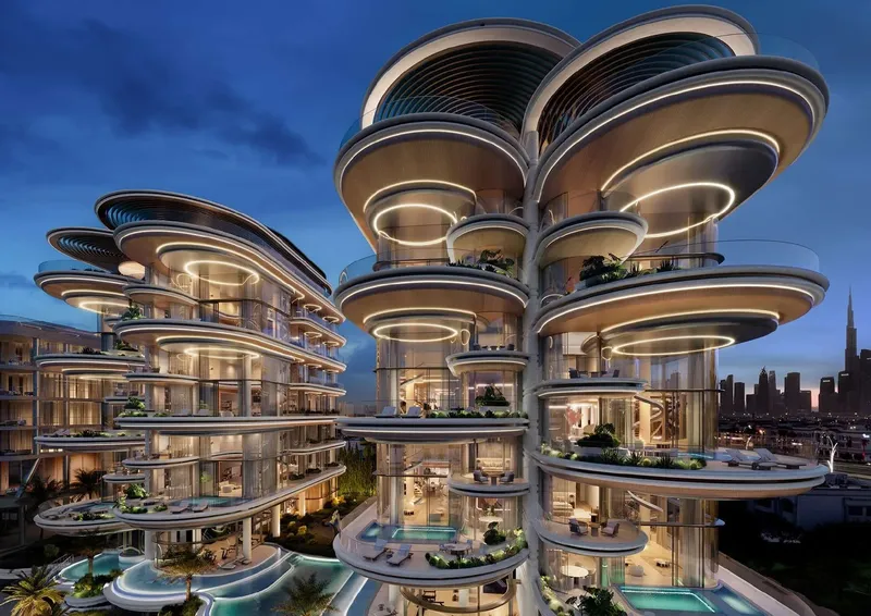 Exterior at The Rings in Jumeirah Second Dubai