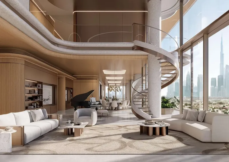 Interior at The Rings in Jumeirah Second Dubai