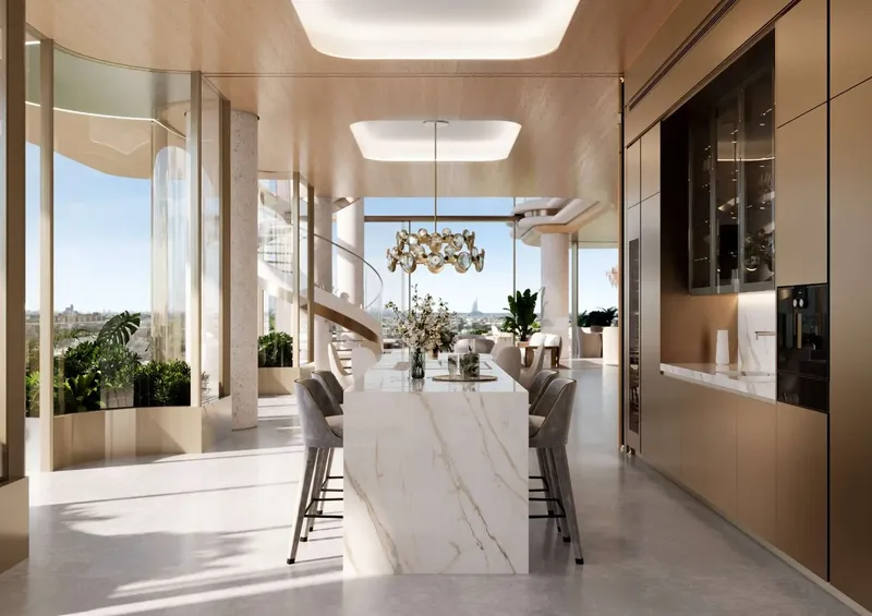 Interior at The Rings in Jumeirah Second Dubai