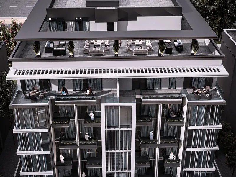 Exterior at The Spark By Esnaad in MBR District 11 (Meydan South) Dubai