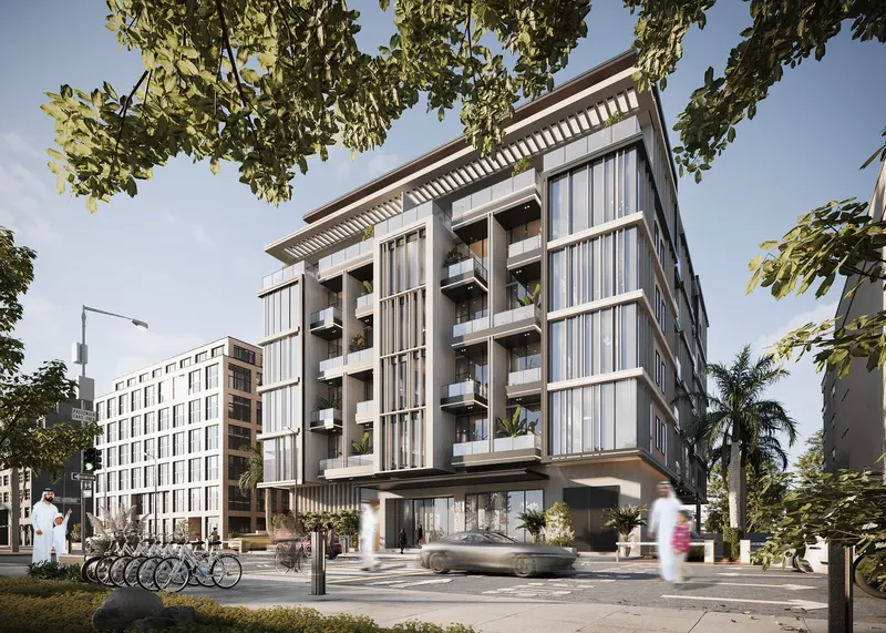 Exterior at The Spark By Esnaad in MBR District 11 (Meydan South) Dubai